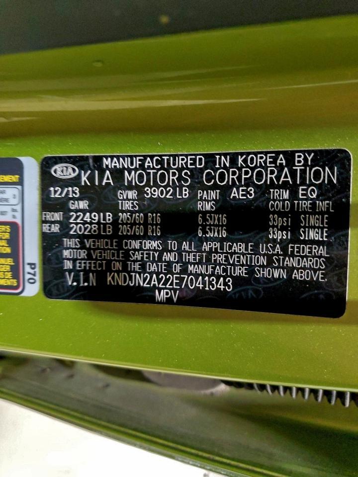 2014 KIA SOUL