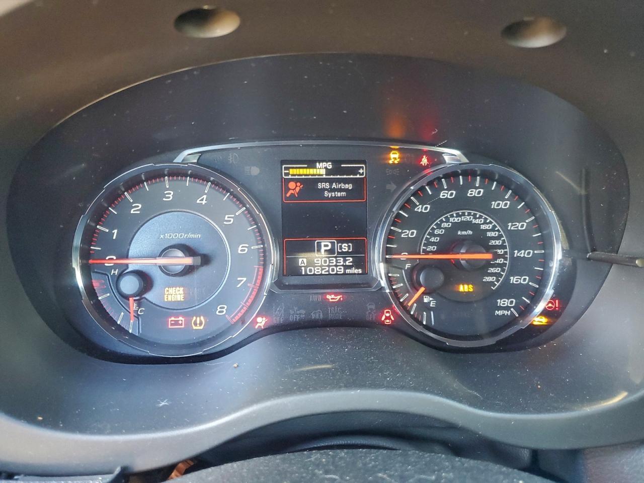 2018 SUBARU WRX