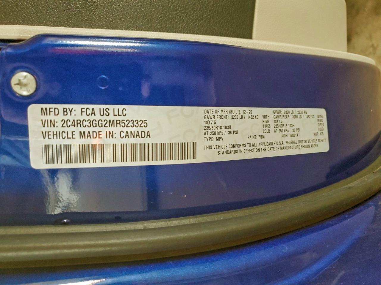 2021 CHRYSLER Pacifica