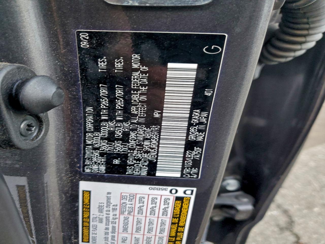 2021 TOYOTA 4Runner