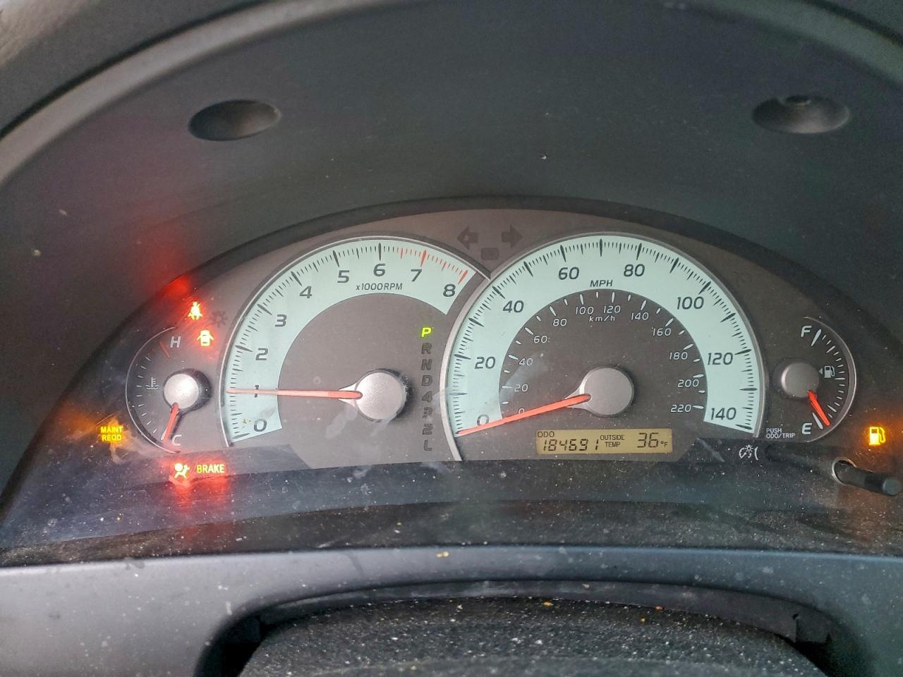2008 TOYOTA CAMRY