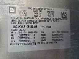 2012 CHEVROLET Silverado 2500