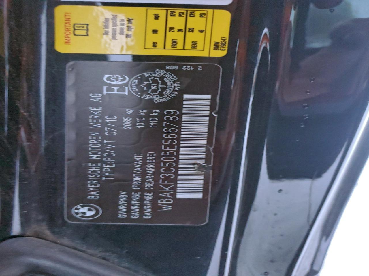 2011 BMW 3 SERIES