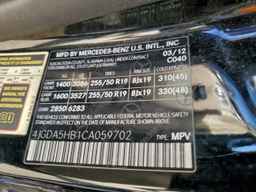 2012 MERCEDES-BENZ ML-Class