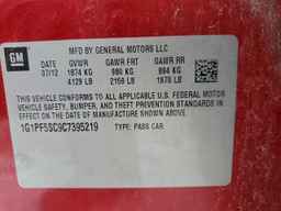 2012 CHEVROLET CRUZE