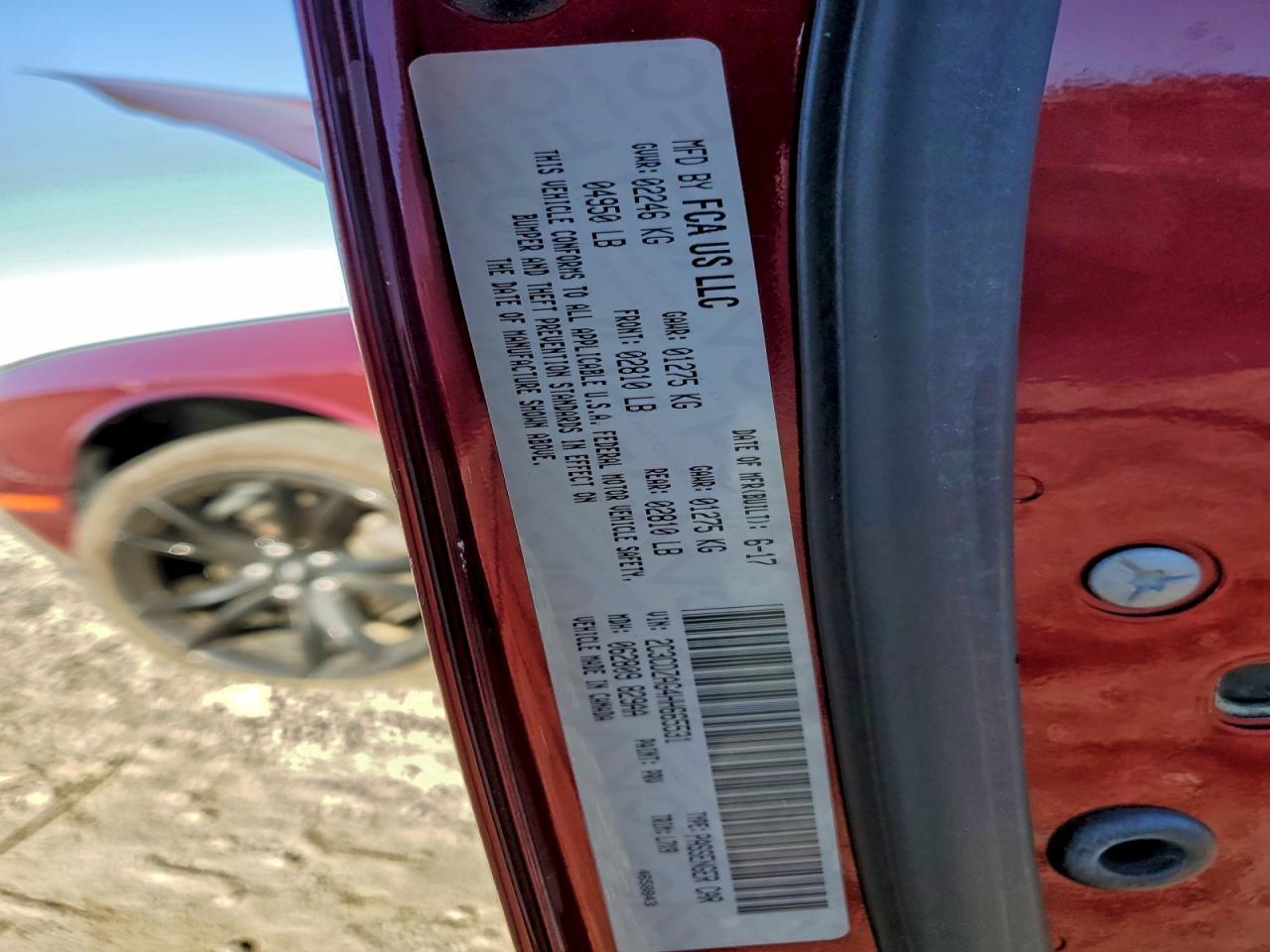 2017 DODGE Challenger