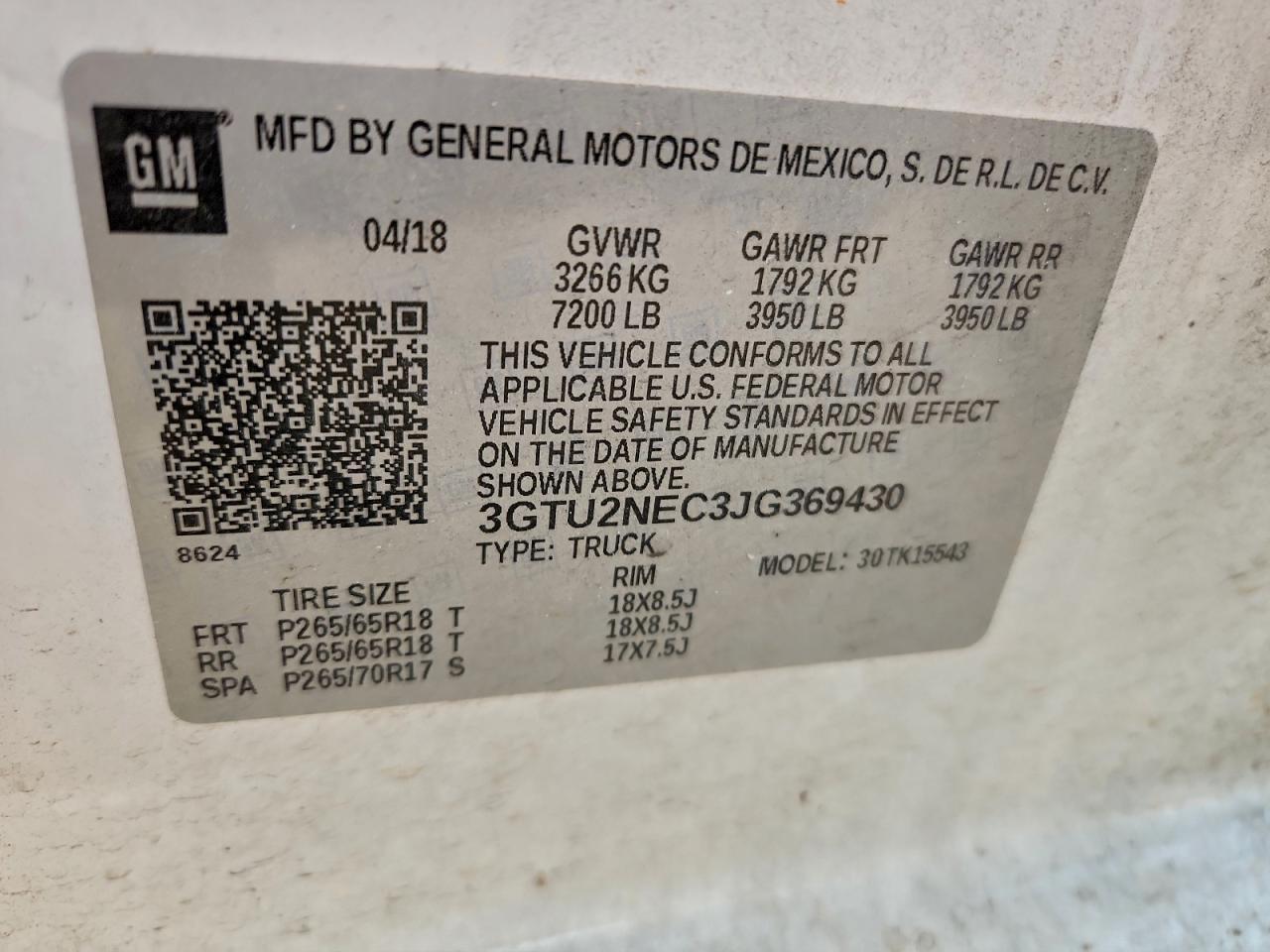2018 GMC Sierra