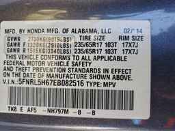 2014 HONDA ODYSSEY