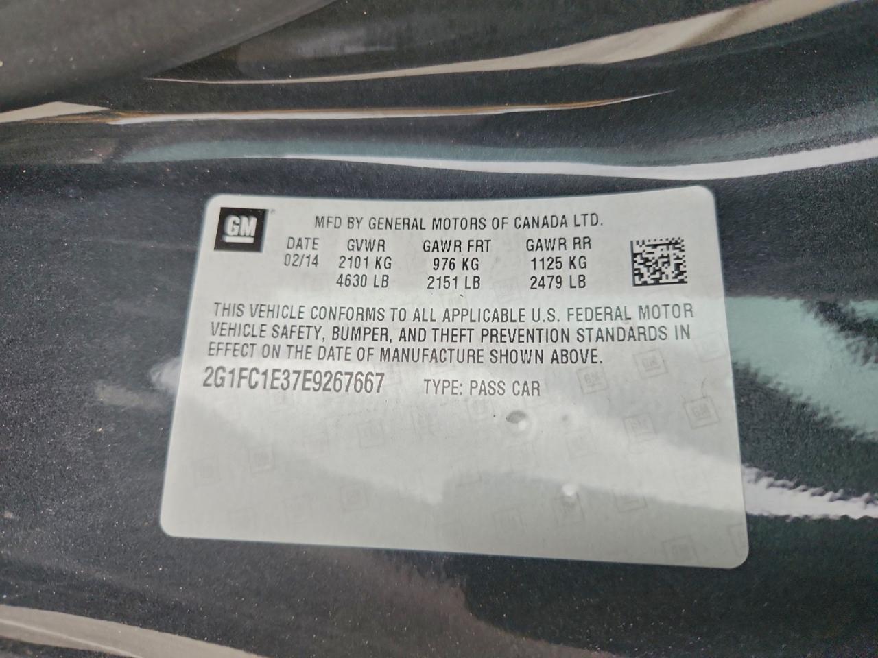 2014 CHEVROLET Camaro