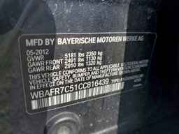 2012 BMW 5 series