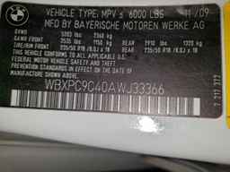 2010 BMW X3