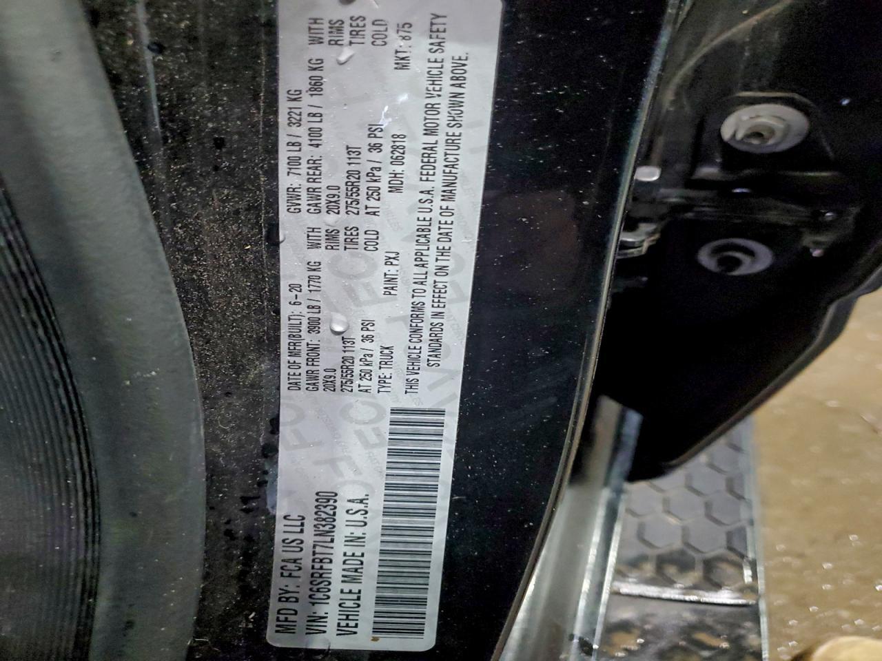 2020 RAM 1500