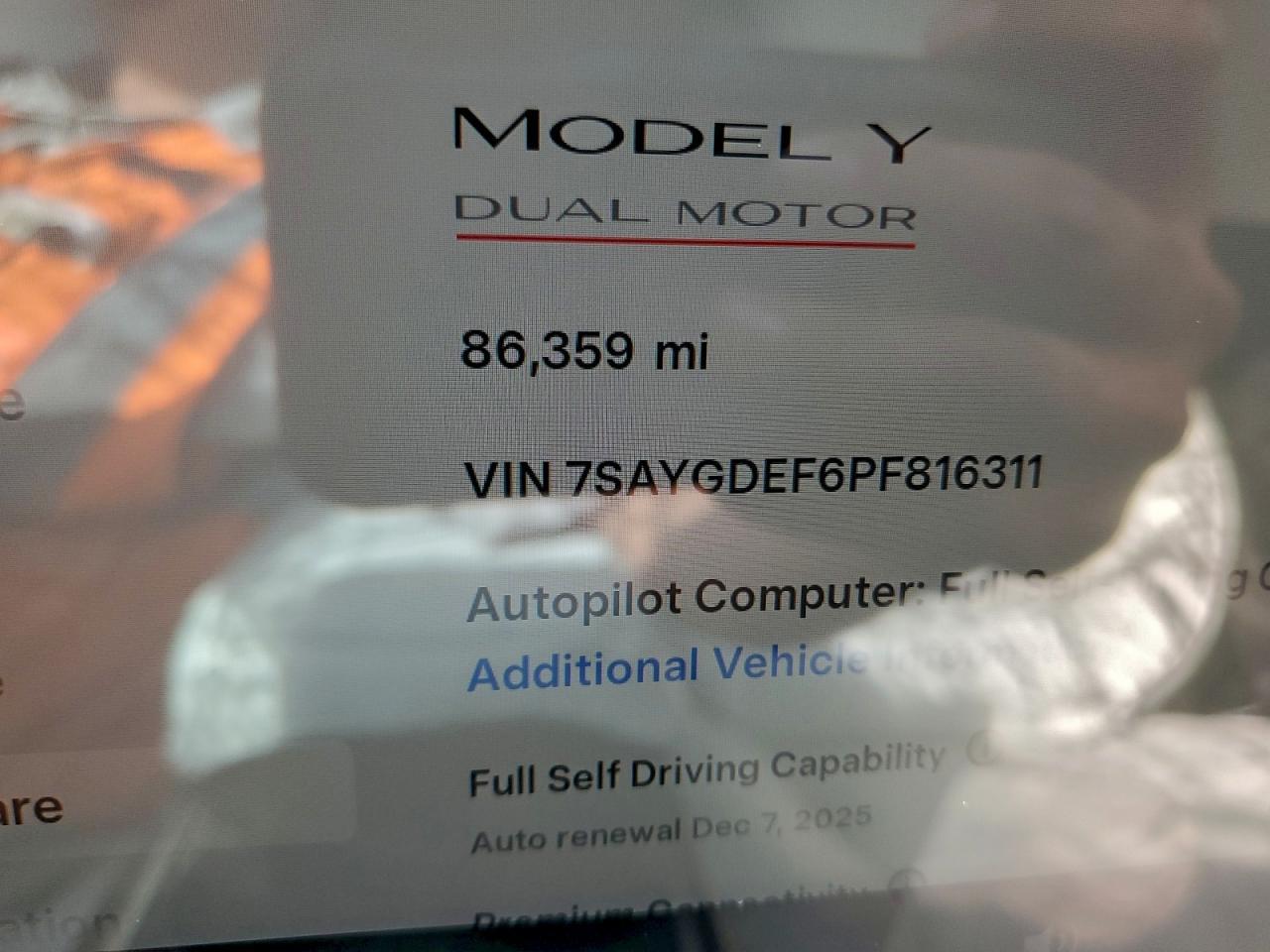 2023 TESLA MODEL Y