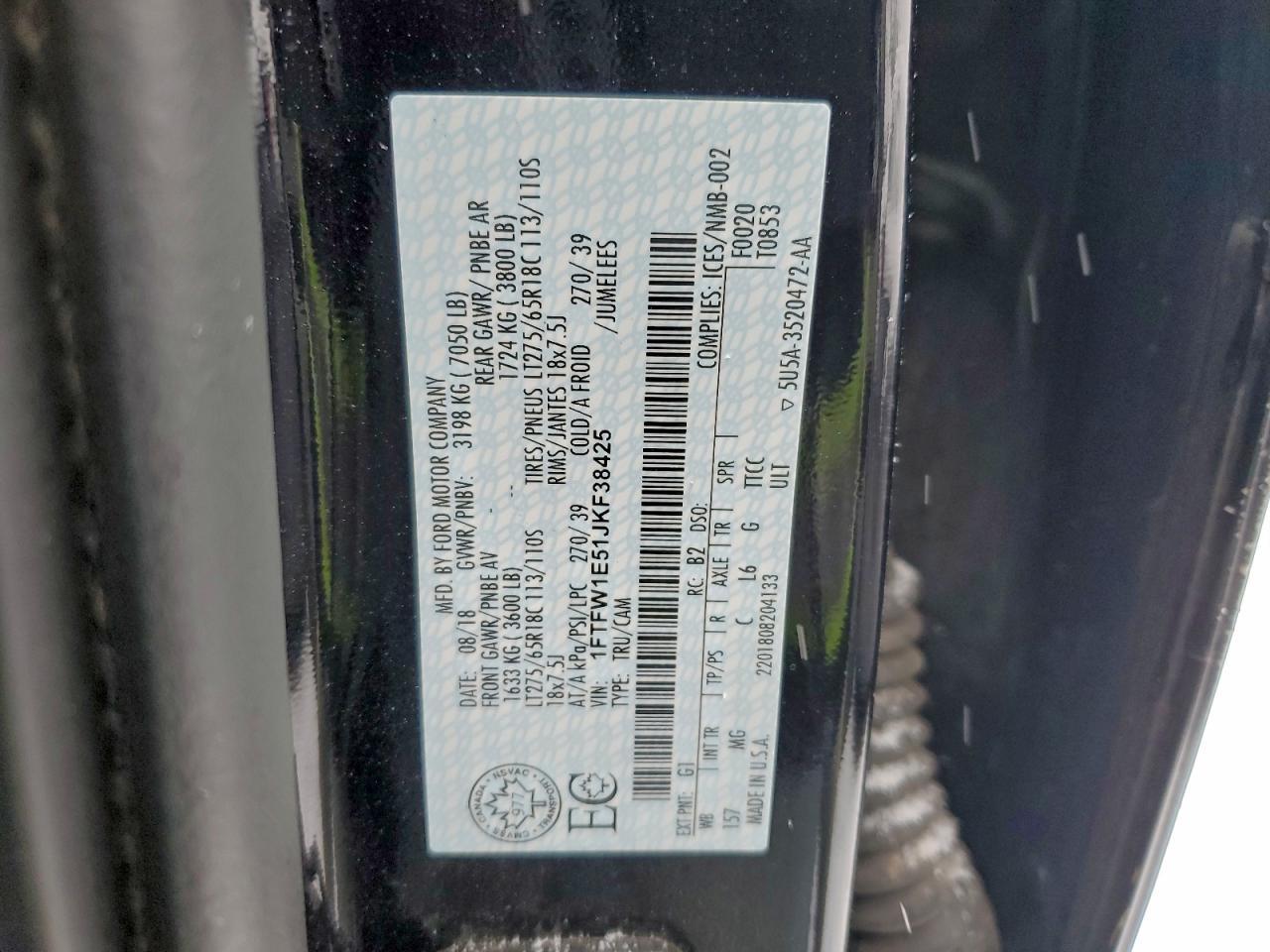2018 FORD F-150