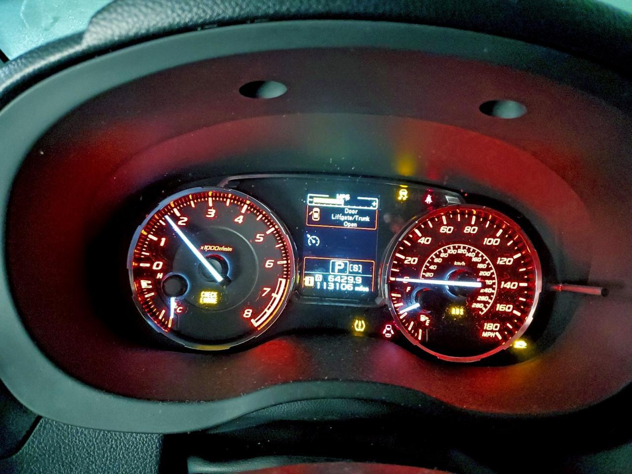 2015 SUBARU WRX