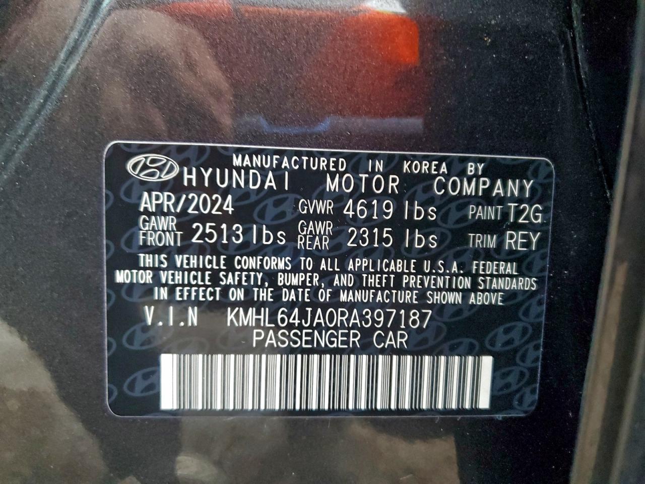 2024 HYUNDAI SONATA