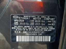 2024 HYUNDAI SONATA