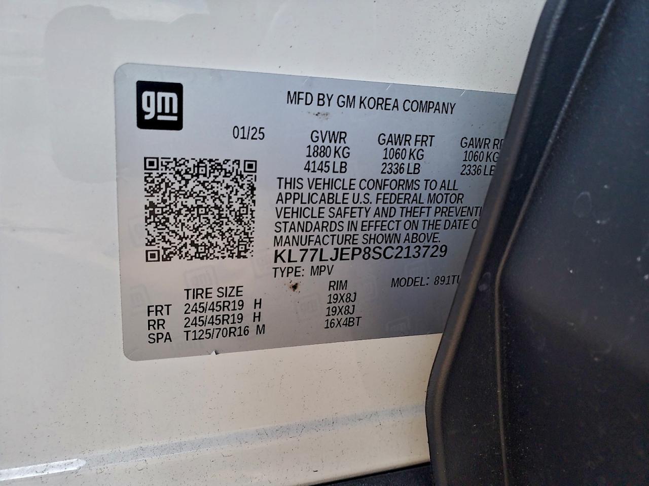 2025 CHEVROLET TRAX