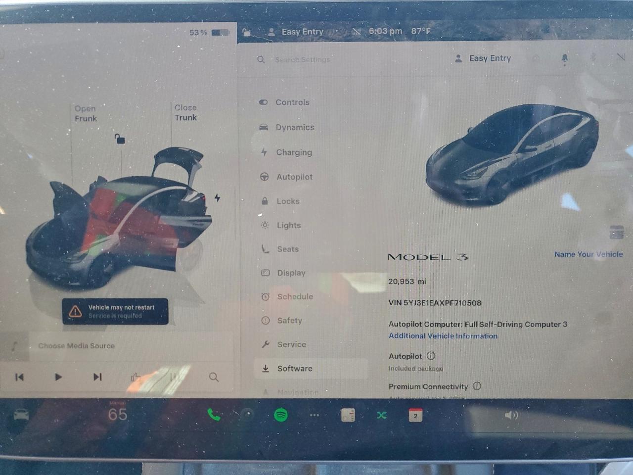 2023 TESLA MODEL 3