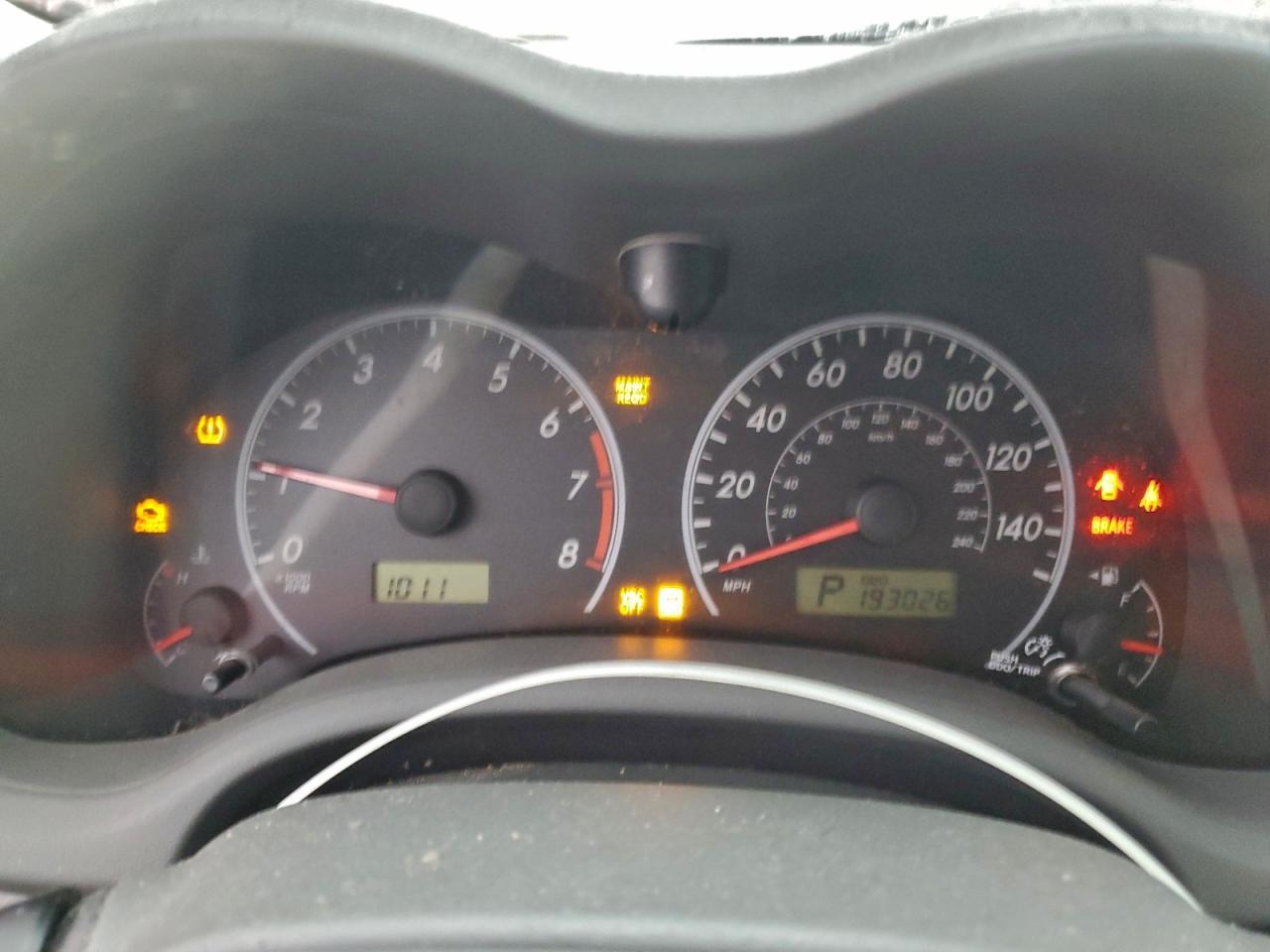2010 TOYOTA COROLLA
