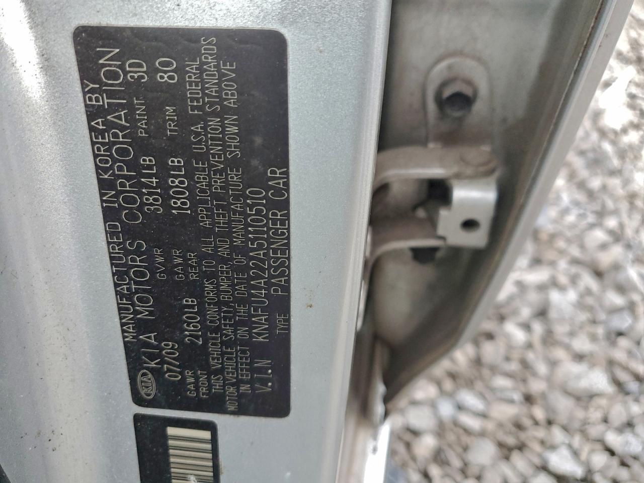 2010 KIA FORTE