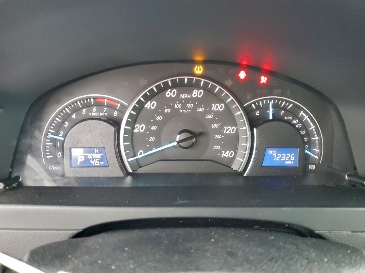 2012 TOYOTA CAMRY