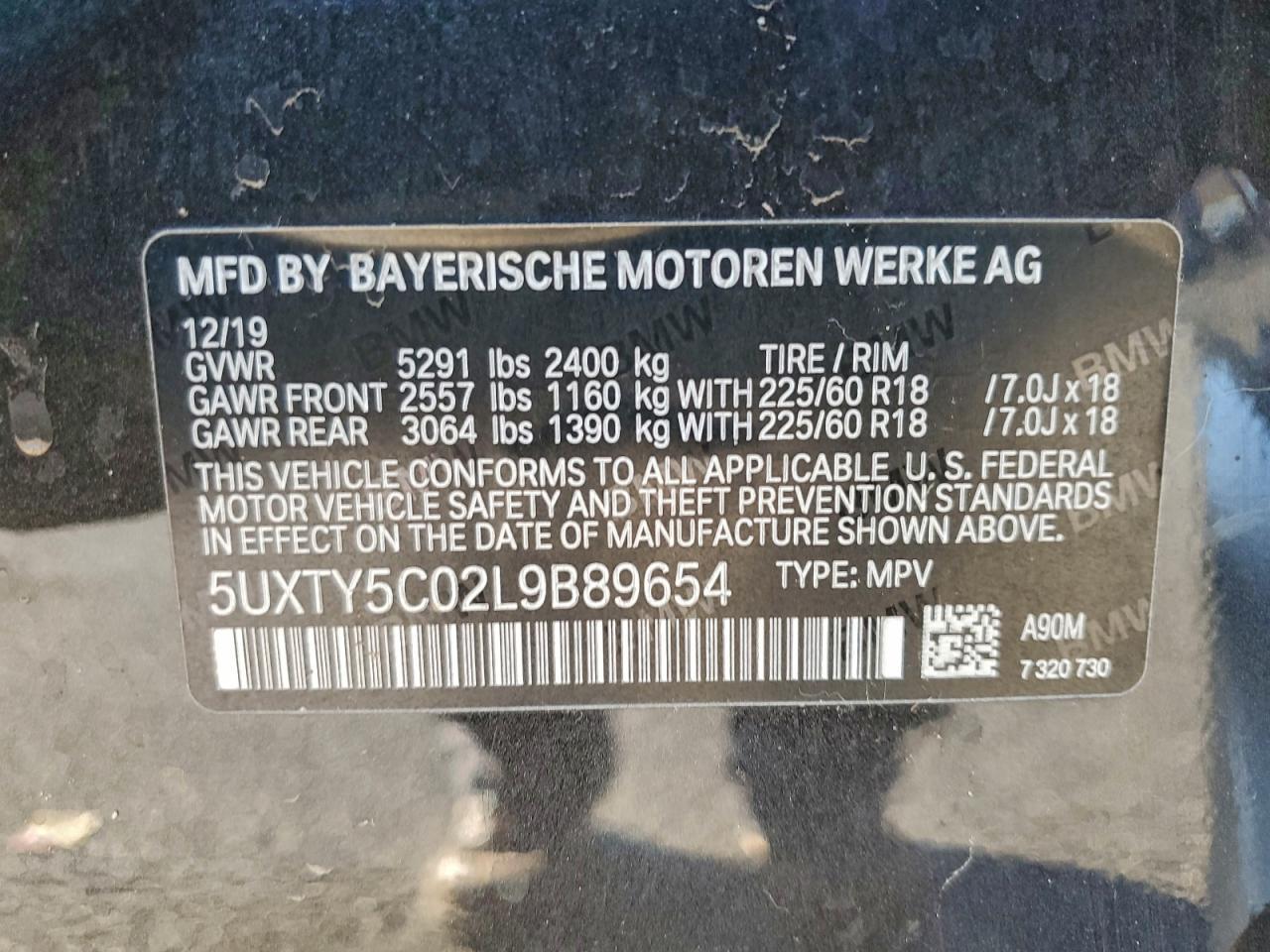 2020 BMW X3