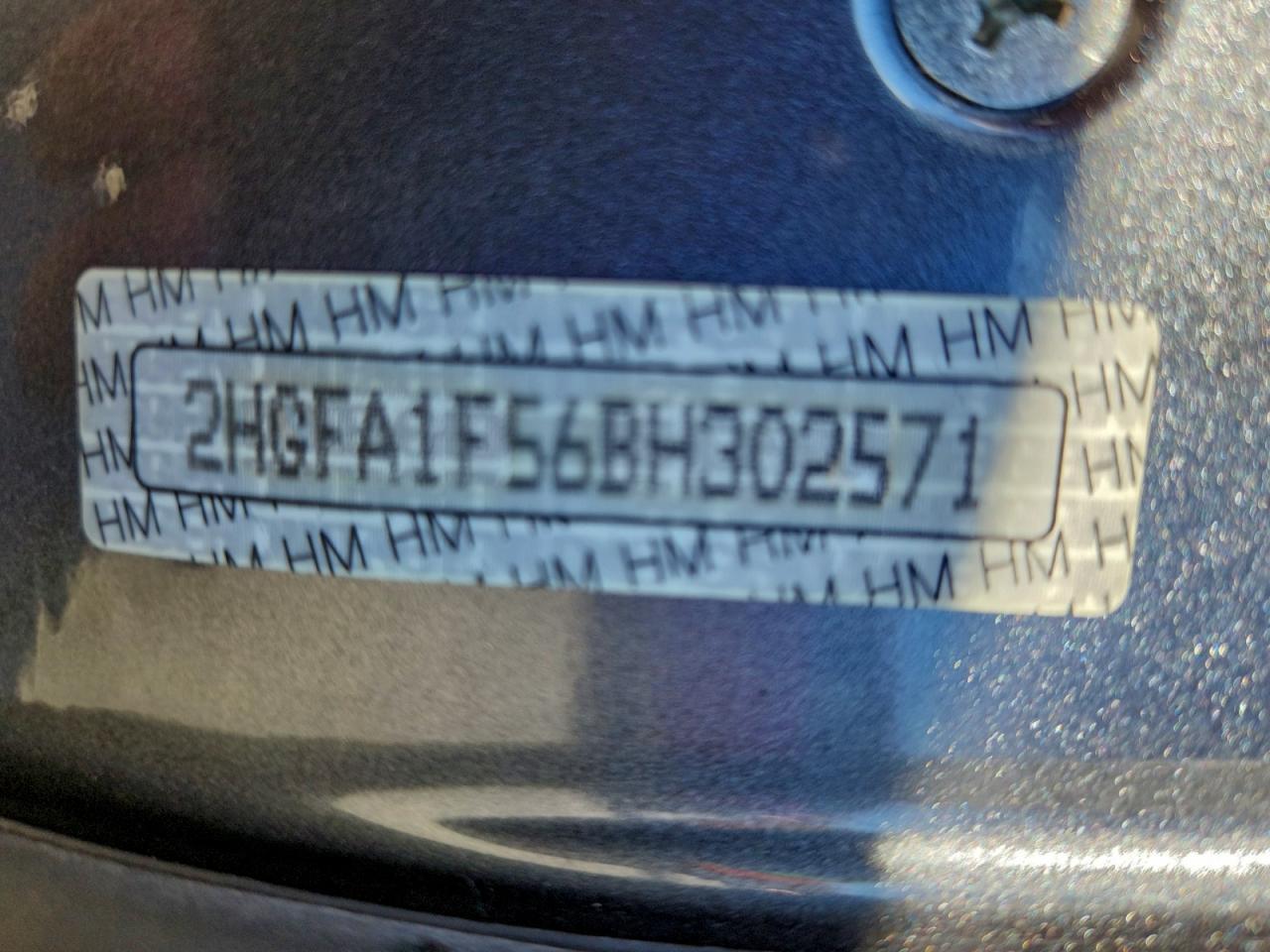 2011 HONDA CIVIC