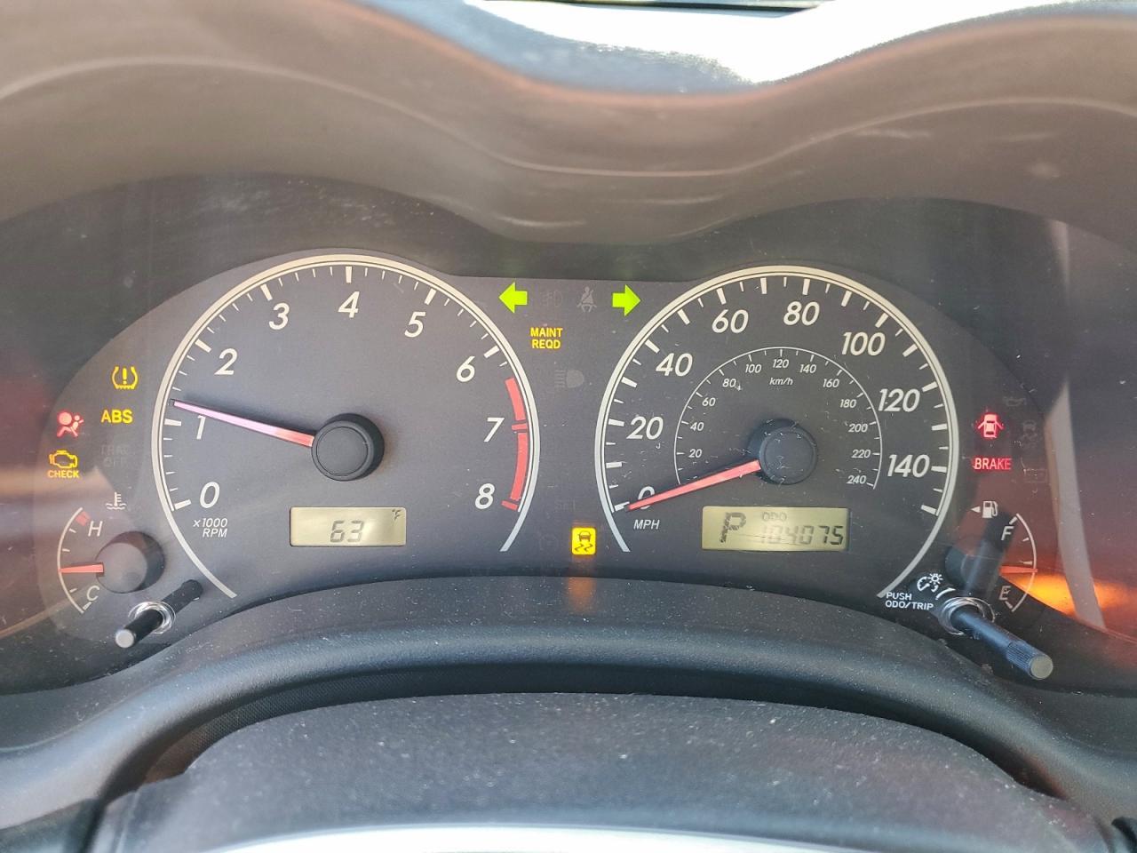2011 TOYOTA COROLLA