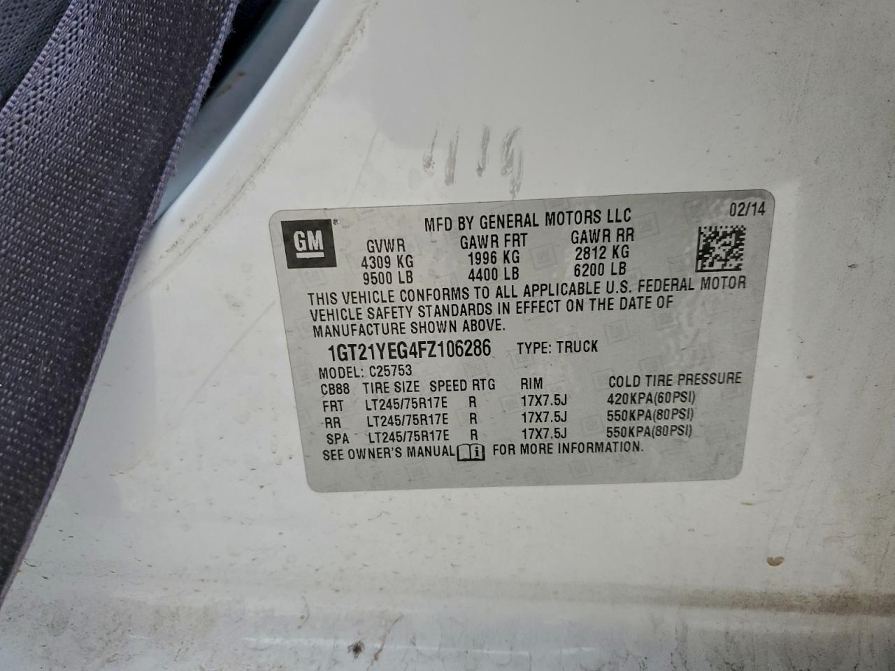 2015 GMC Sierra