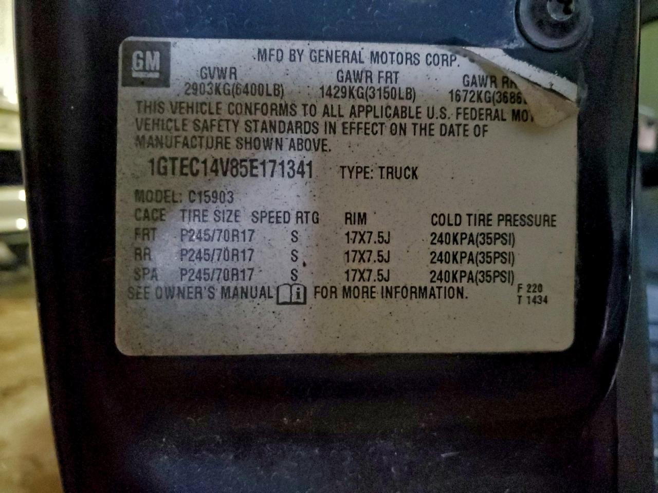 2005 GMC Sierra