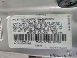 2002 TOYOTA CAMRY