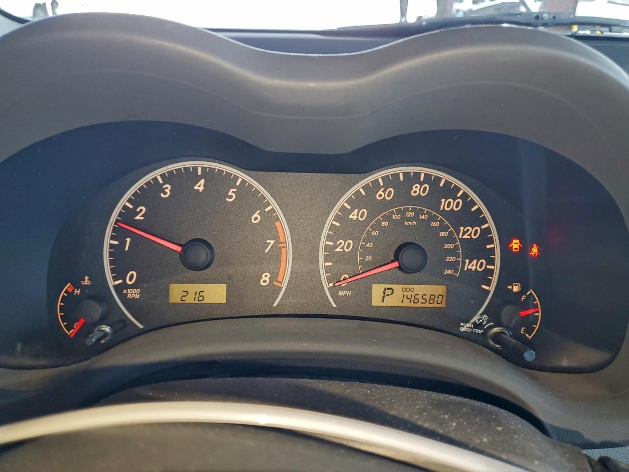 2009 TOYOTA COROLLA
