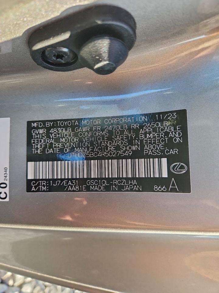 2024 LEXUS RC 350