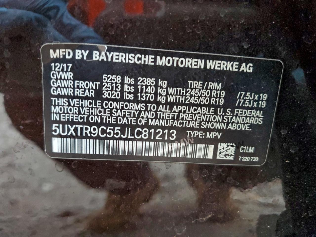 2018 BMW X3