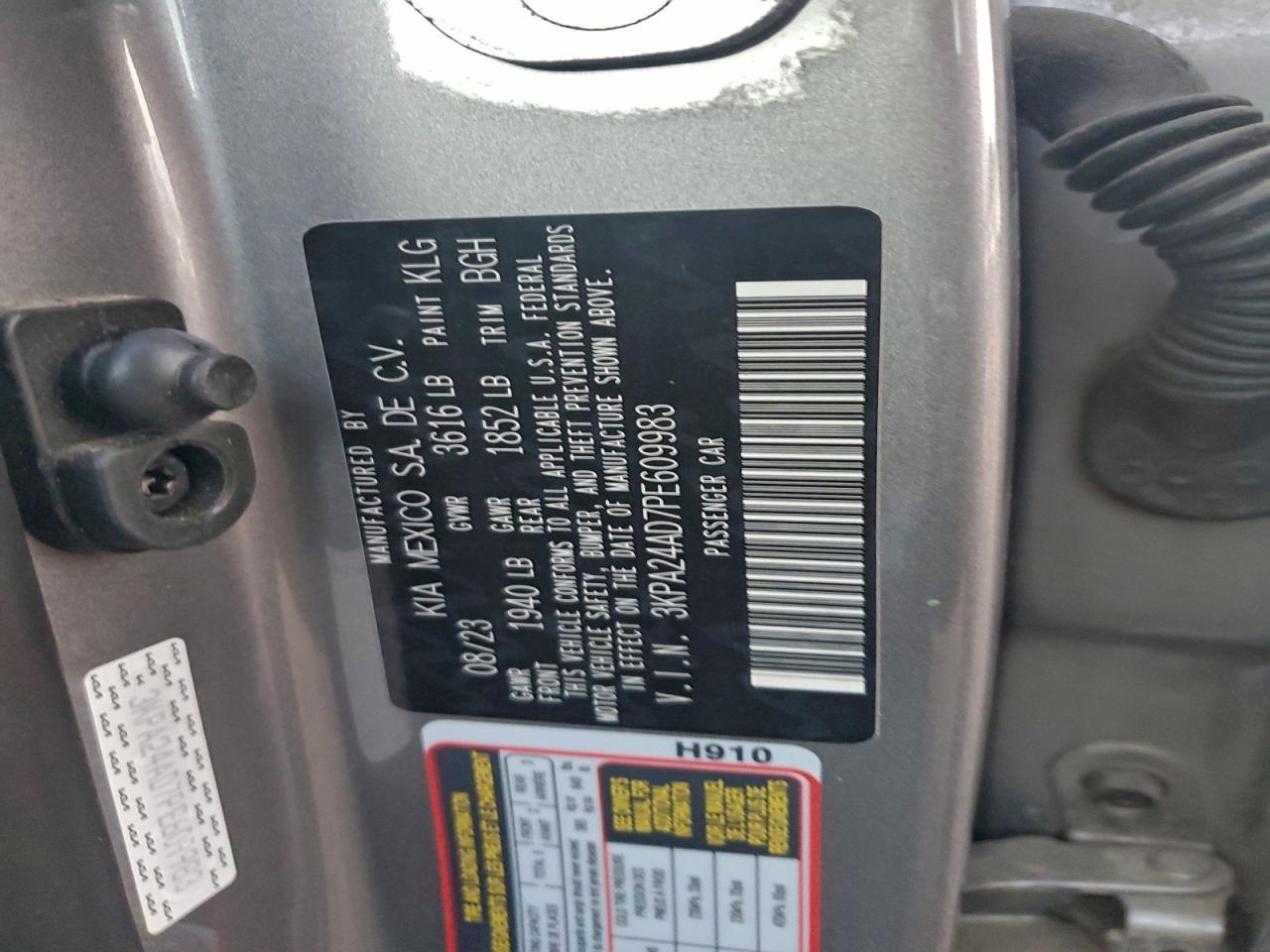 2023 KIA RIO