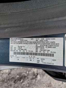 2011 FORD Fiesta