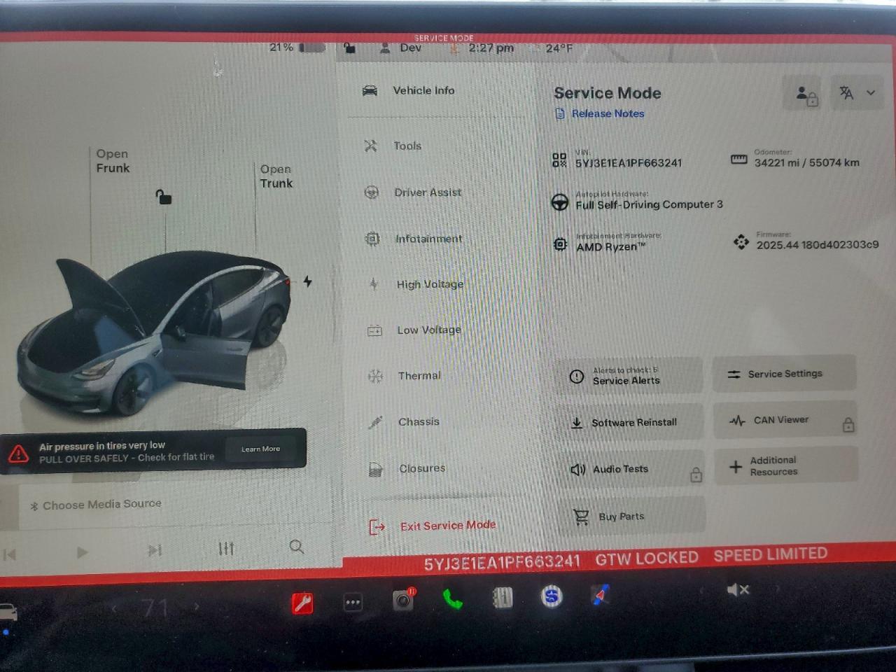 2023 TESLA MODEL 3