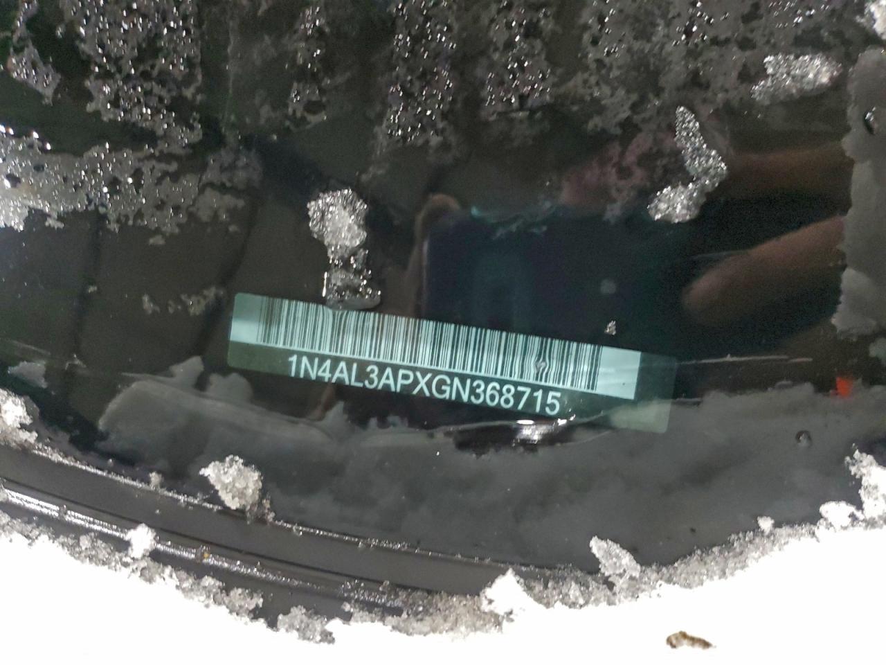 2016 NISSAN ALTIMA