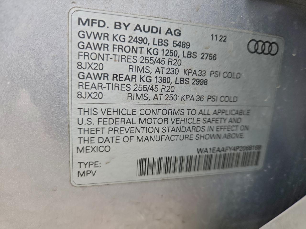 2023 AUDI Q5