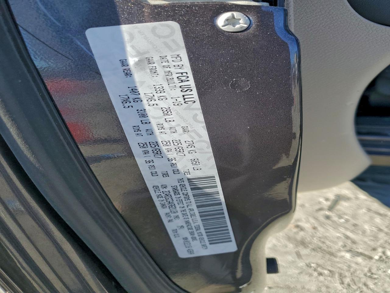 2019 DODGE GRAND CARAVAN
