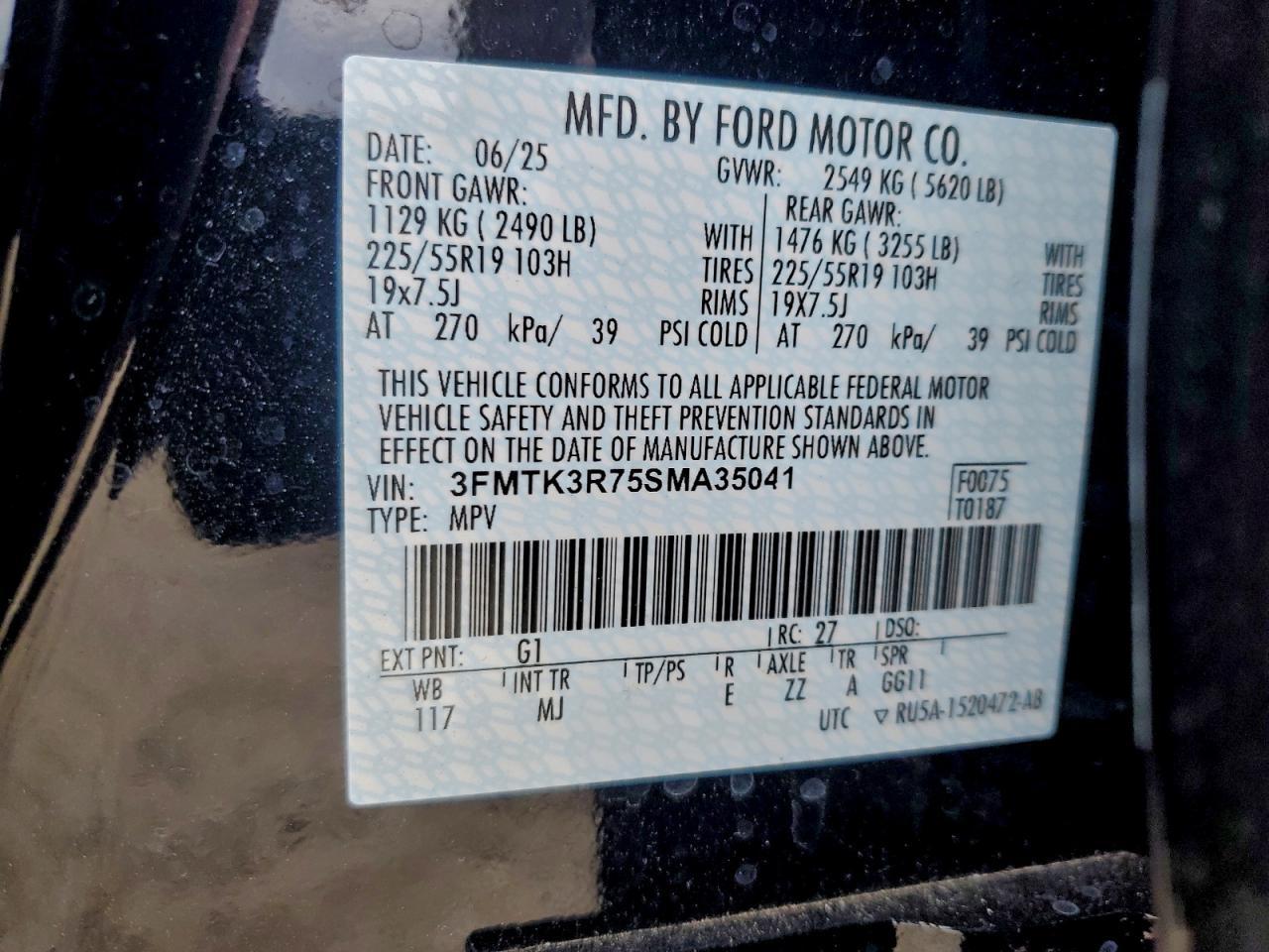 2025 FORD Mustang Mach-E