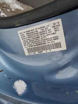 2010 HONDA ODYSSEY