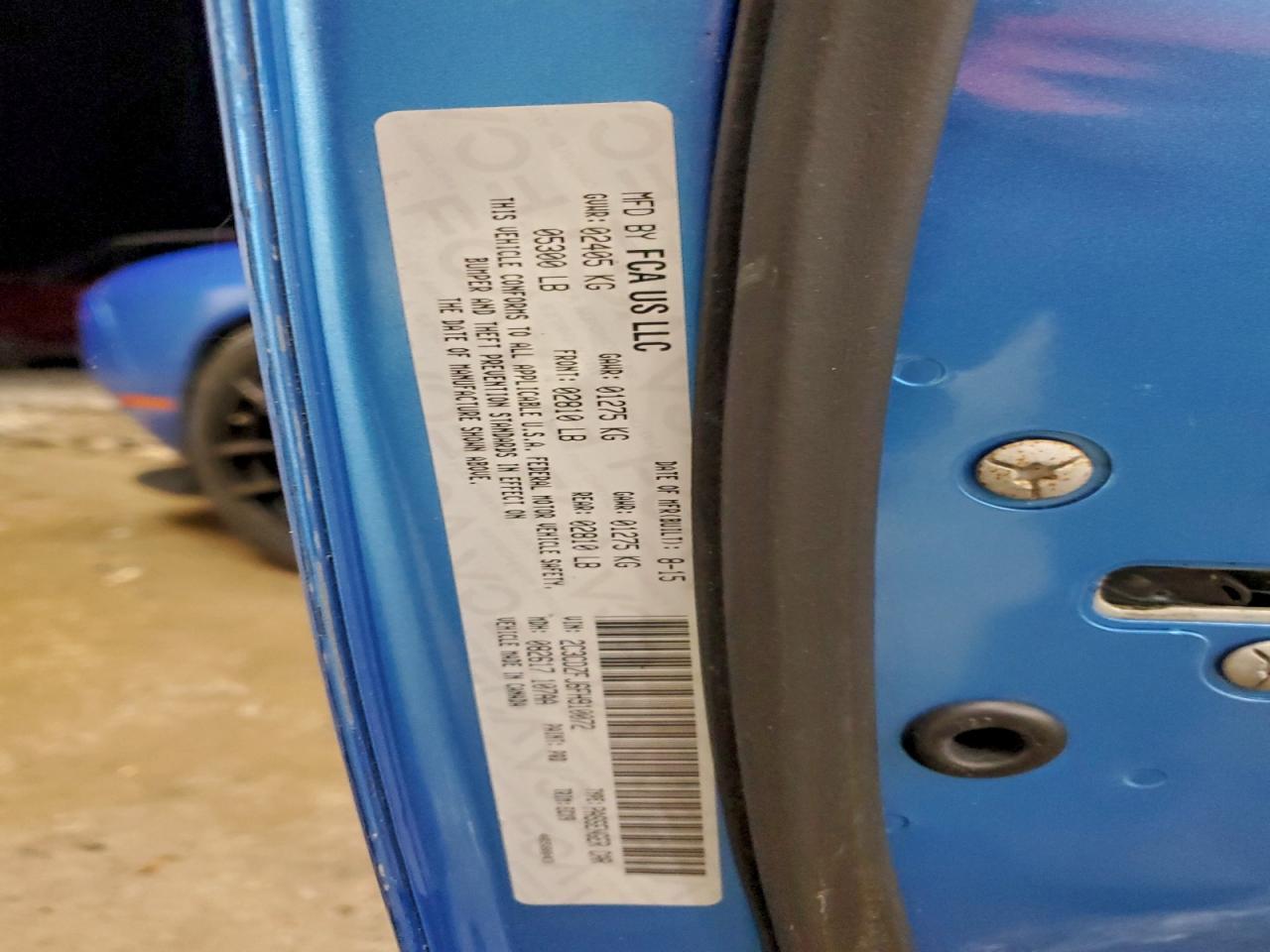 2015 DODGE Challenger