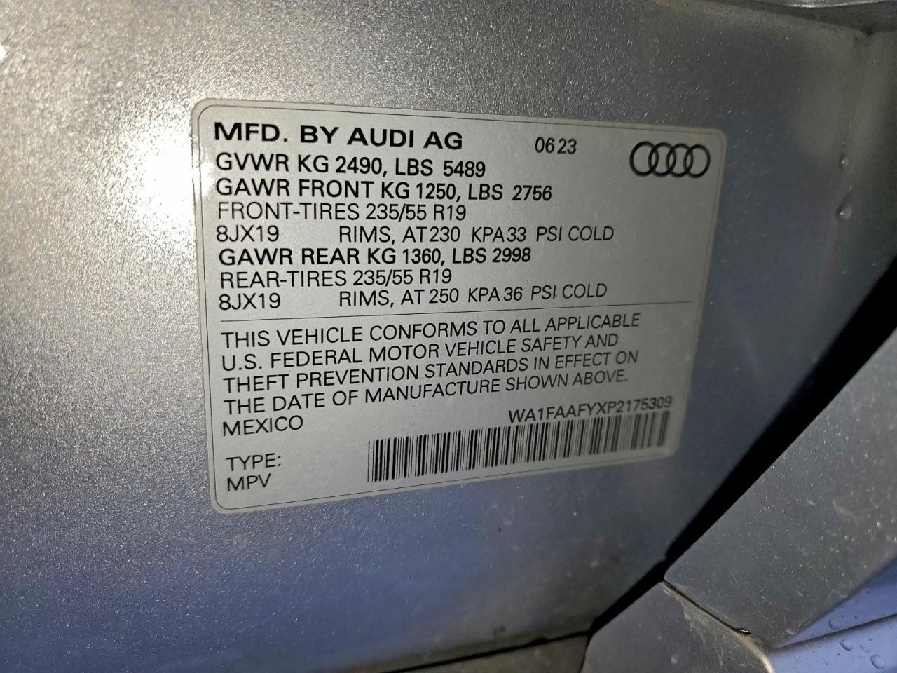 2023 AUDI Q5