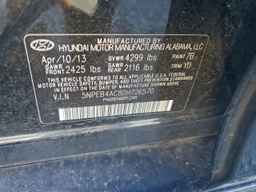 2013 HYUNDAI SONATA