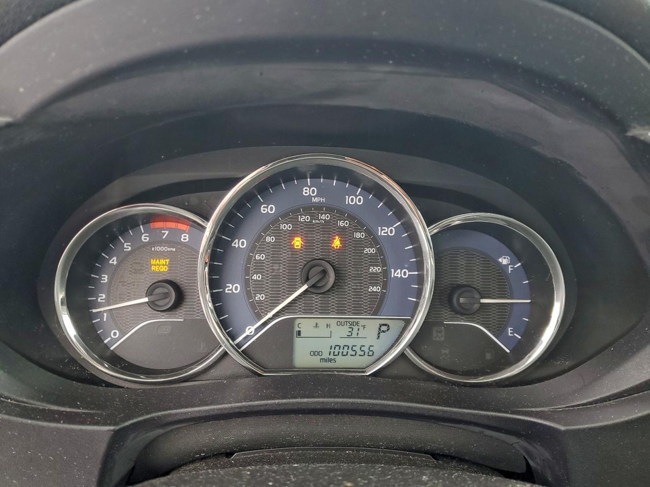 2014 TOYOTA COROLLA