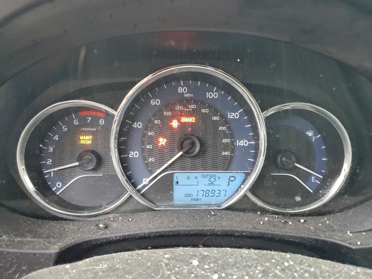 2016 TOYOTA COROLLA