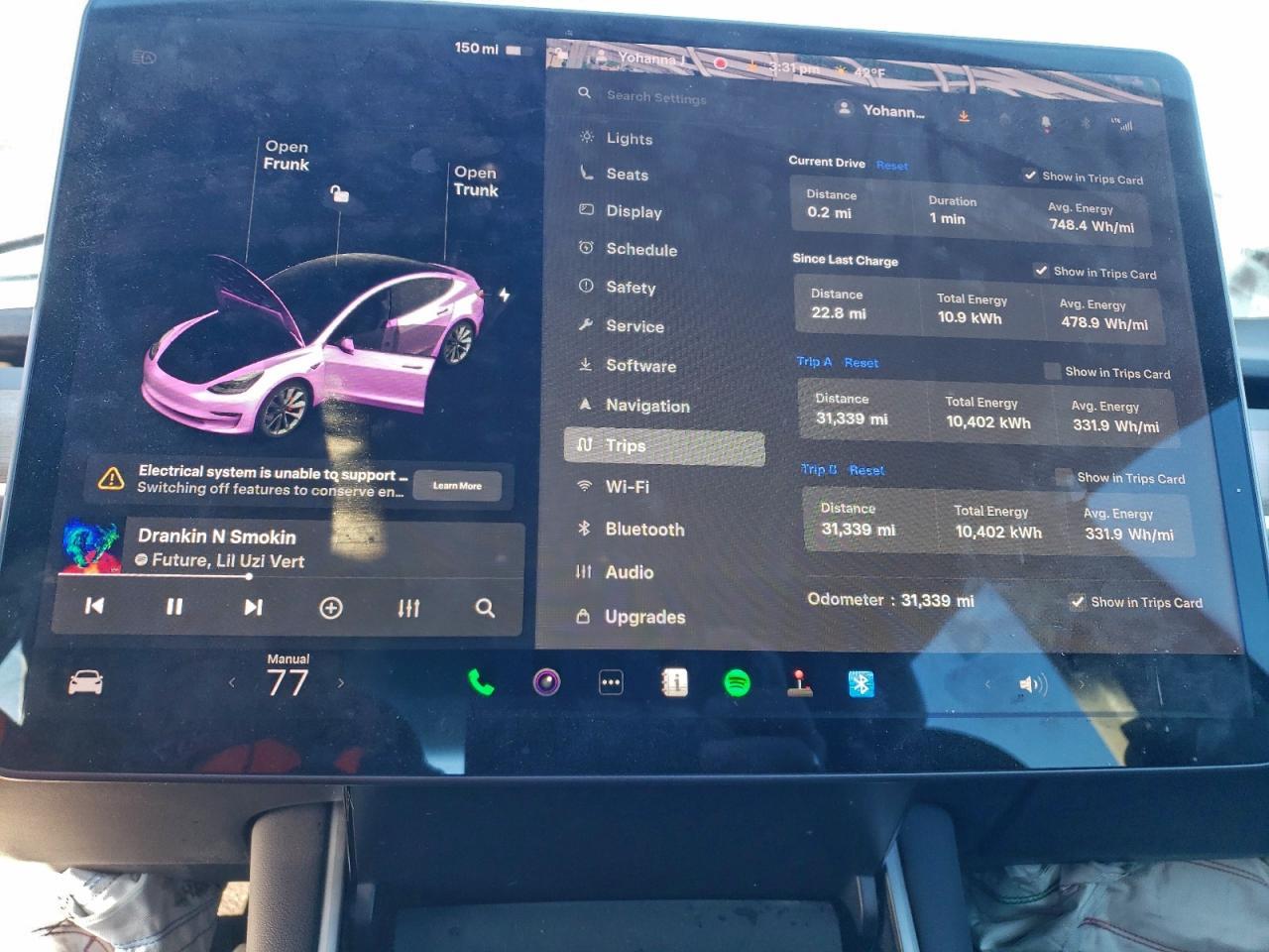 2019 TESLA MODEL 3