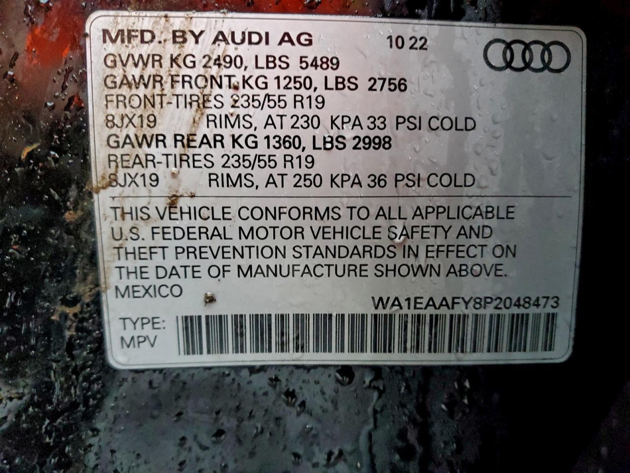 2023 AUDI Q5